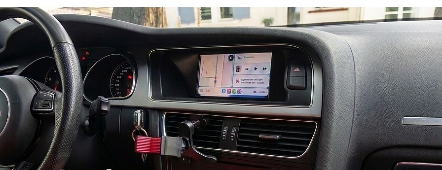 Audi A5 après installation CarPlay